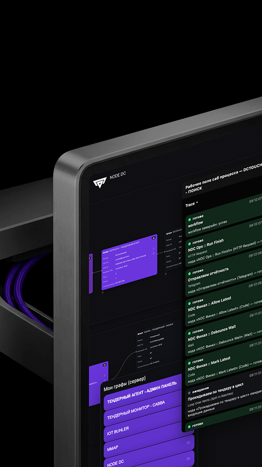 Вертикальный интерфейс автоматизации Node.DC